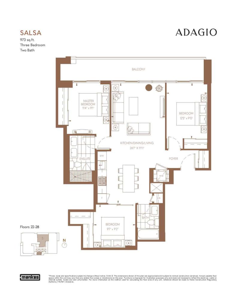 Adagio Floor Plans
