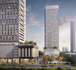 Initial Podium and Tower Designs for Landa Place Condos v full